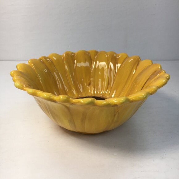 Certified International 6.5" Sunflower Fields Ice Cream Dessert Bowl - Picture 1 of 5